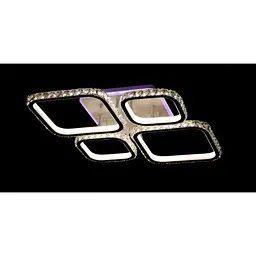 Стельова LED люстра з пультом і нічником Splendid-Ray 30-4022-90 - мініатюра 6