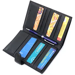 Чоловічий шкіряний гаманець ST Leather 12х17,5х2 см acs0029384 - мініатюра 7