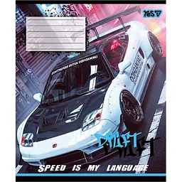 Набір зошитів Yes Drift А5 18 аркушів у лінію 25 шт. (768883) - мініатюра 3