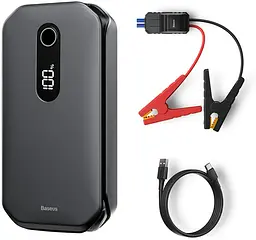 Автономний пусковий пристрій (бустер) Baseus Super Energy Pro Car Jump Starter Black  - мініатюра 3