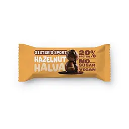 Протеїнова халва Sister's Sport Protein Halva, 10*40 грам - Фундук - мініатюра 2