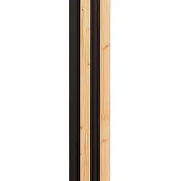 Рейка декоративна Wall Sticker PS 2900х120х20 мм Сосна з графітом SW-00002146 - мініатюра 5