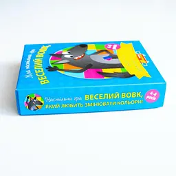 Моя Ранок настільна гра. Веселий вовк, який любить змінювати кольори! - мініатюра 3