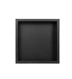 Полиця-ніша для ванної кімнати Mixxus Premium NICHE-0101 BLACK із нержавіючої сталі SUS304 (MI6678) - мініатюра 2
