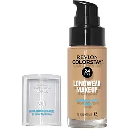 Тональна основа для обличчя Revlon ColorStay Longwear Makeup Normal/Dry skin 240 Medium Beige 30 мл (7265317006/724490100)