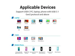 Кабель USB Type-C Vention USB Type-C to HDMI v2.0 1.5m Grey (CRBBG) - мініатюра 6
