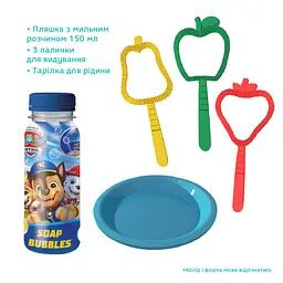 Ароматичні мильні бульбашки Paw Patrol DoDo 200732 об'єм 150 мл, 3 палички - мініатюра 3
