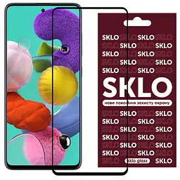 Захисне скло SKLO 3D для Samsung Galaxy A37 5G Чорний