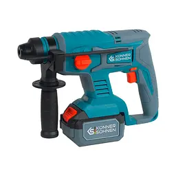 Konner & Sohnen Набір із трьох аккумуляторних інструментів Konner&Sohnen KS RHAGD 20V SET 3 PLUS 20В шурупокрут, шліфувальна машина кутова KS AG20V-125VR, перфоратор KS RH20V-22-4, ЗП 43А 43А. - мініатюра 9