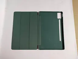 Чохол Flat для планшета Lenovo Tab P12 12.7' TB-373 FU TB-375 FC Dark Green - мініатюра 5