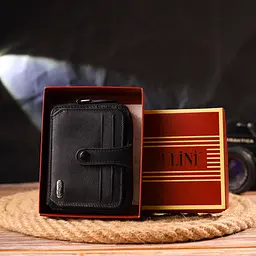 Шкіряний гаманець Canpellini 10,8х8,5х2 см acs0025071 - мініатюра 9