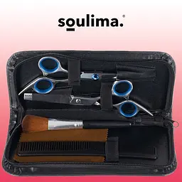 Перукарський набір Soulima 18084 7 в 1 у футлярі з аксесуарами - мініатюра 3