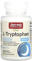 Триптофан Jarrow Formulas L-Tryptophan 500 мг 60 капс