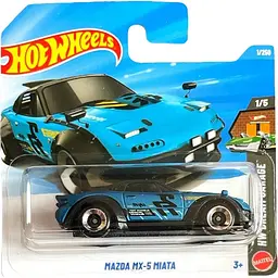 Базова машинка Hot Wheels HW Dream Garage Mazda MX-5 Miata синя (5785) JJL03-N521    