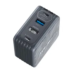 Зарядний пристрій AVerMedia GC313 CORE GO 100W 2хUSB-С 1хUSB-A 1xHDMI black (40AAGC313AWN) - мініатюра 10
