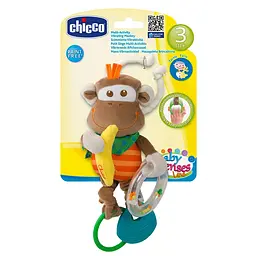 Іграшка-брязкальце Chicco Мавпочка (00907.00) - мініатюра 2