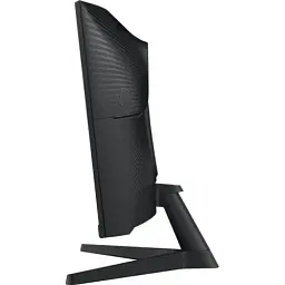 Монітор вигнутий 27" Samsung Odyssey Gaming G55C, Black, VA, 2560x1440 (16:9), 1 мс, 165 Гц, 300 кд/м², 2500:1, 1000R, 178°/178°, HDMI/DP, VESA 75x75, AMD FreeSync (LS27CG550EIXUA) - мініатюра 5