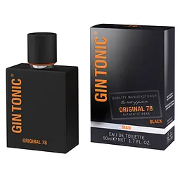 Туалетна вода для чоловіків Original 78 Black Gin Tonic 50 мл - мініатюра 3