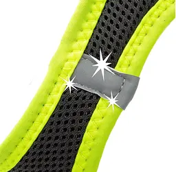 Шлея для собак Ferplast Kaori P S чорно-жовта A: 30-32 см B: 36-44 см 75469041 - мініатюра 4
