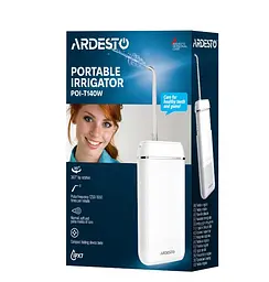 Іригатор портативний Ardesto 140 мл Білий (2641299311) - мініатюра 7