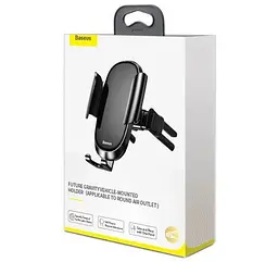 Автомобільний утримувач холдер Baseus Future Gravity SUYL-BWL01 Black - мініатюра 5