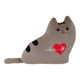 М’яка іграшка подушка Cat 3 38 см