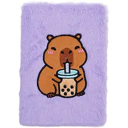 Блокнот А5 ZiBi Capybara 8 Kids Line плюшевий клітинка 80 аркушів (ZB.700022) - мініатюра 4