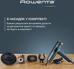 Фен Rowenta Maesteria HY9430E0 з розумною технологією For You серії Ultimate Experience - мініатюра 8