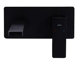 Змішувач для раковини Qtap прихованого монтажу Gemini, Matt Black (k35) QTGEM273BLM45694 - мініатюра 2