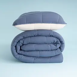 Комплект ковдра 220x240 см + 2 подушки + 2 наволочки Egeo Life Denim Othello pbe0051446 - мініатюра 5