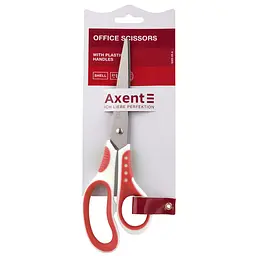 Ножиці Axent Shell 21 см біло-червоні (6305-06-A) - мініатюра 3