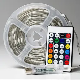 Smart LED гірлянда RGB Роса 5м Bluetooth розумна музична З керуванням телефоном кольорова світлодіодна від USB з мікрофоном UKC SF-39