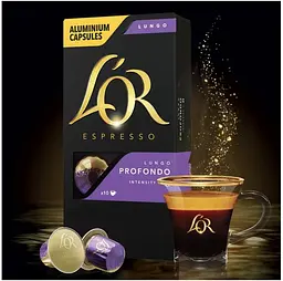 Набір кави в капсулах L'OR Lungo Profondo 100 капсул (10 п. х 10 шт.) - мініатюра 8