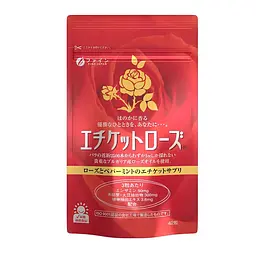 Добавка Fine Japan Etiquette Rose для контролю запахів тіла та дихання 42 капсули