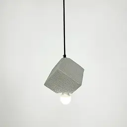Підвіс Truzzo Quadro із сірим бетонним плафоном Line.F MJ 168/1 GR - мініатюра 7
