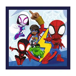 Пазл Trefl Marvel Команда Спайді та динозаври 3 в 1 (5900511348927) - мініатюра 4