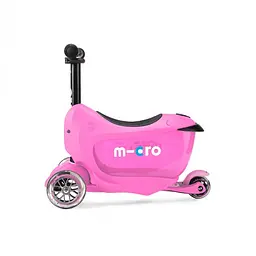 Самокат Micro Mini2go Deluxe Plus рожевий (MMD033) - мініатюра 5