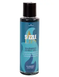 Розігрівальний масажний гель Sensuva Sizzle Lips Blueberry Ice Pop