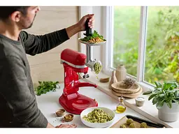 Кухонна машина KitchenAid Artisan 5KSM60SPXEER з підйомною чашею 5.6 л червона - мініатюра 4
