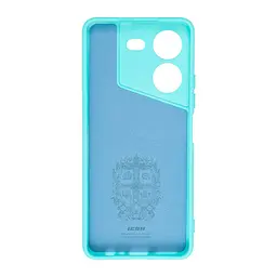 Чехол ArmorStandart ICON для Tecno Pova 5 4G с крышкой камеры Light Blue (ARM68921) - мініатюра 2