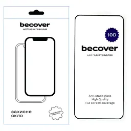 Скло захисне BeCover Samsung Galaxy S25 Plus SM-S936 10D Black (712722)