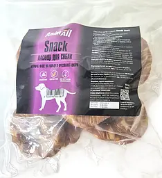 Ласощі для собак куряче філе на кільці з пресованої шкіри AnimAll Snack 500 г