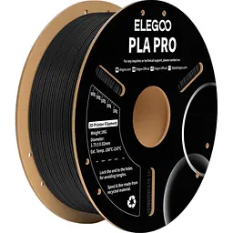 Філамент для 3D-принтерів Elegoo PLA PRO 1kg Black (50.203.0188)
