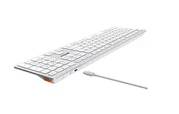 Клавіатура A4Tech FBX50C White [94308] - мініатюра 2