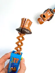 Іграшка з льодяником Lion Bite with lollipop - блакитна малина 17g - мініатюра 2