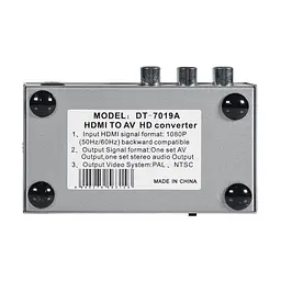 Конвертер відеосигналу HDMI-AV Dtech DT-7019A (74-00137) - мініатюра 9