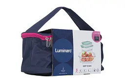 Набір контейнерів із сумкою Luminarc Keep`n Box 3 шт. (P6634) - мініатюра 4