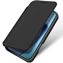 Чохол-книжка Dux Ducis з кишенею для візиток для Apple iPhone 17 Pro (6.3) Чорний - мініатюра 7