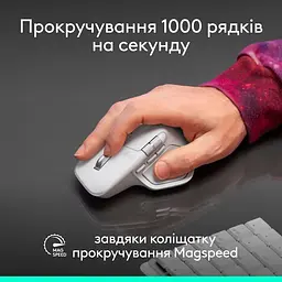 Миша Logitech MX Master 4 for Mac Performance Wireless Space Black (910-007577) - мініатюра 9