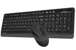 Комплект (Клавіатура та миша) A4Tech Fstyler FG1010 Wireless Black Grey (FG1010 (Grey)) - мініатюра 4